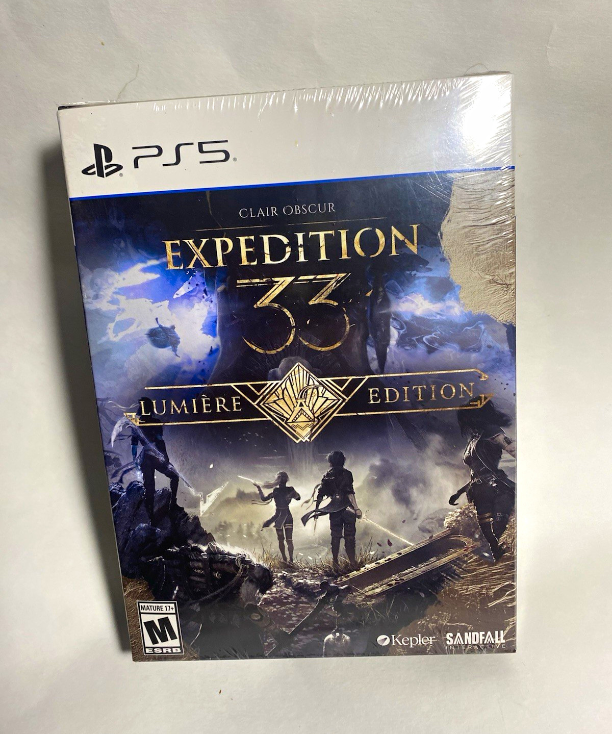 Clair Obscur: Expedition 33 Lumière Edition SteelBook (PS5, 2025, NTSC) Clair Obscur: Expedition 33 Lumière Edition SteelBook (PS5, 2025, NTSC)