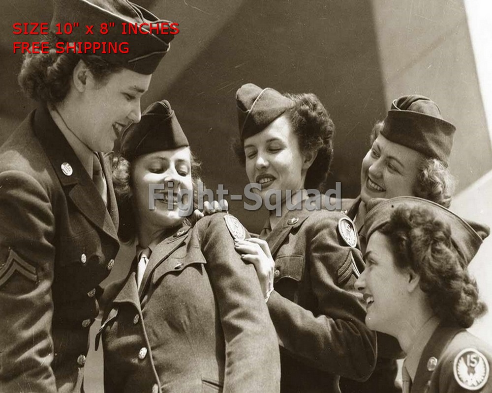 WW2 8x10 Photo UNITED STATES WW2 WACS WOMENS ARMY CORPS O3448 WW2 8x10 Photo UNITED STATES WW2 WACS WOMENS ARMY CORPS O3448