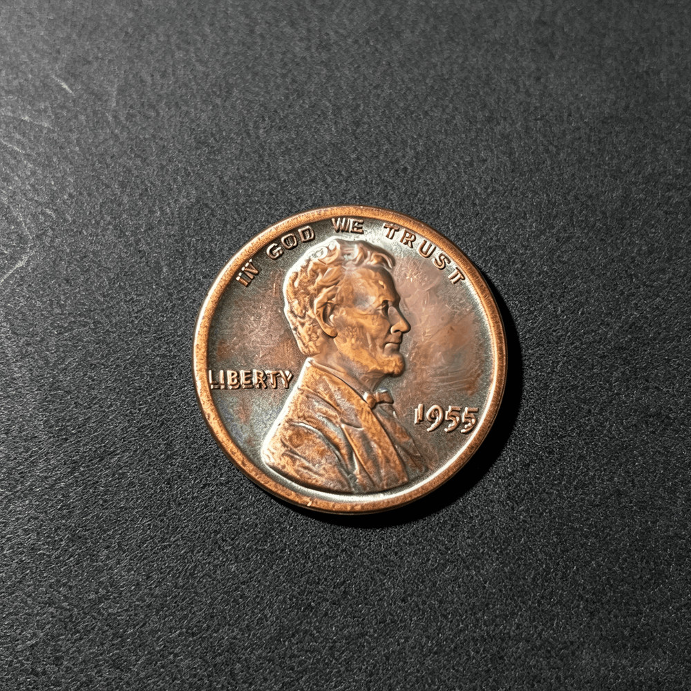 1955 DDO Lincoln Wheat Cent As shown in the figure 1955 DDO Lincoln Wheat Cent As shown in the figure