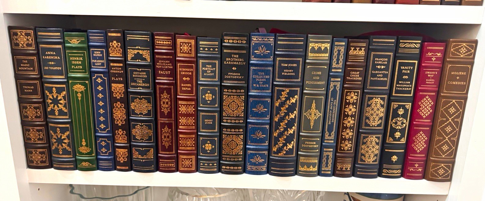LOT OF 38 leather bound classics - 36 Franklin Library and 2 Easton Press LOT OF 38 leather bound classics - 36 Franklin Library and 2 Easton Press