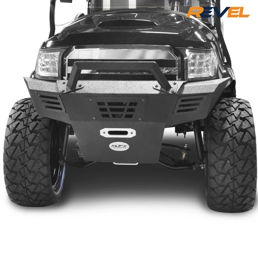 MadJax Armor Bumper for Club Car Precedent Golf Carts w/ MadJax Alpha Body Kit MadJax Armor Bumper for Club Car Precedent Golf Carts w/ MadJax Alpha Body Kit