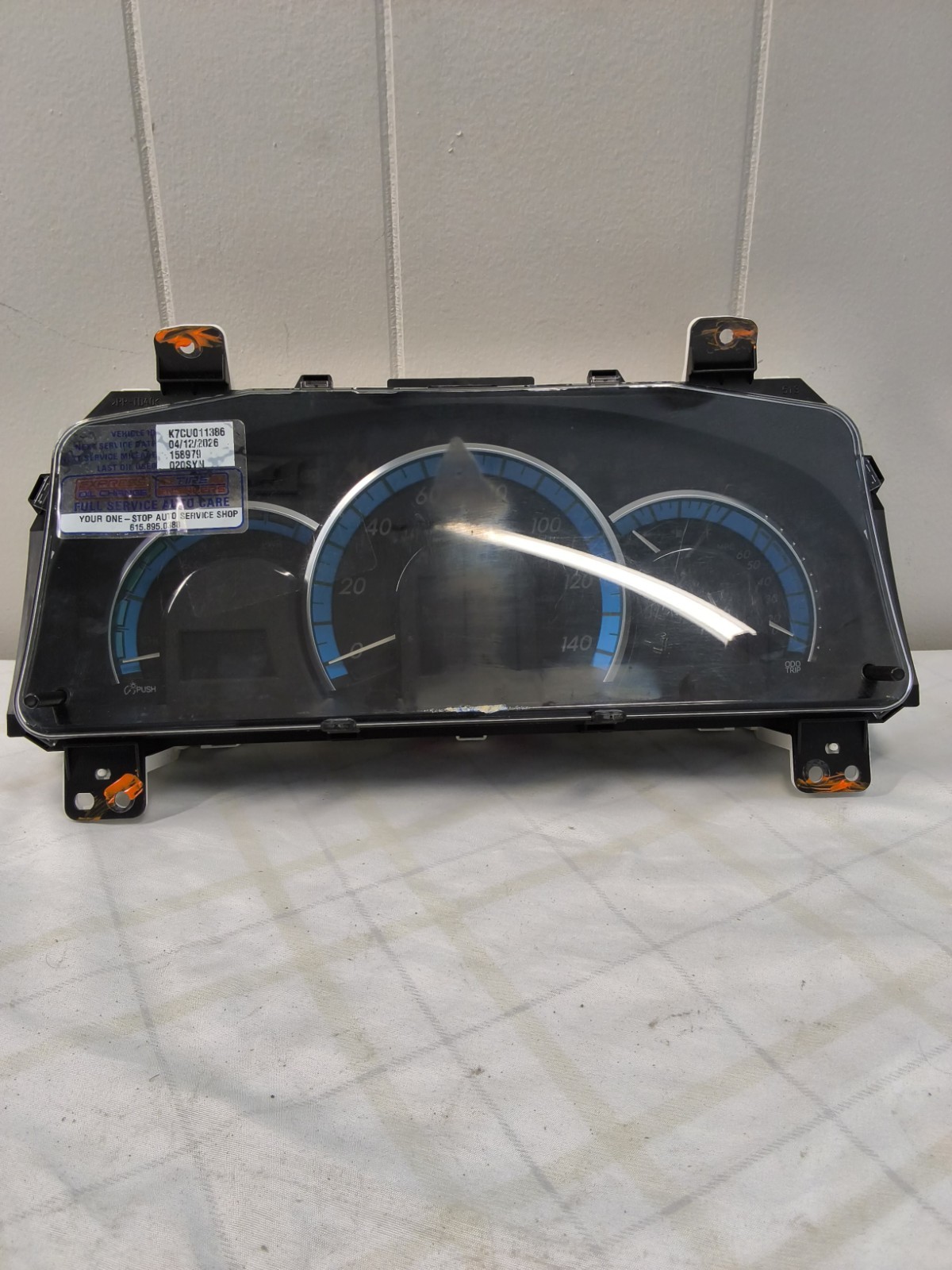 2012-2014 Toyota Camry Hybrid Cluster Speedometer Instrument 158k Miles 