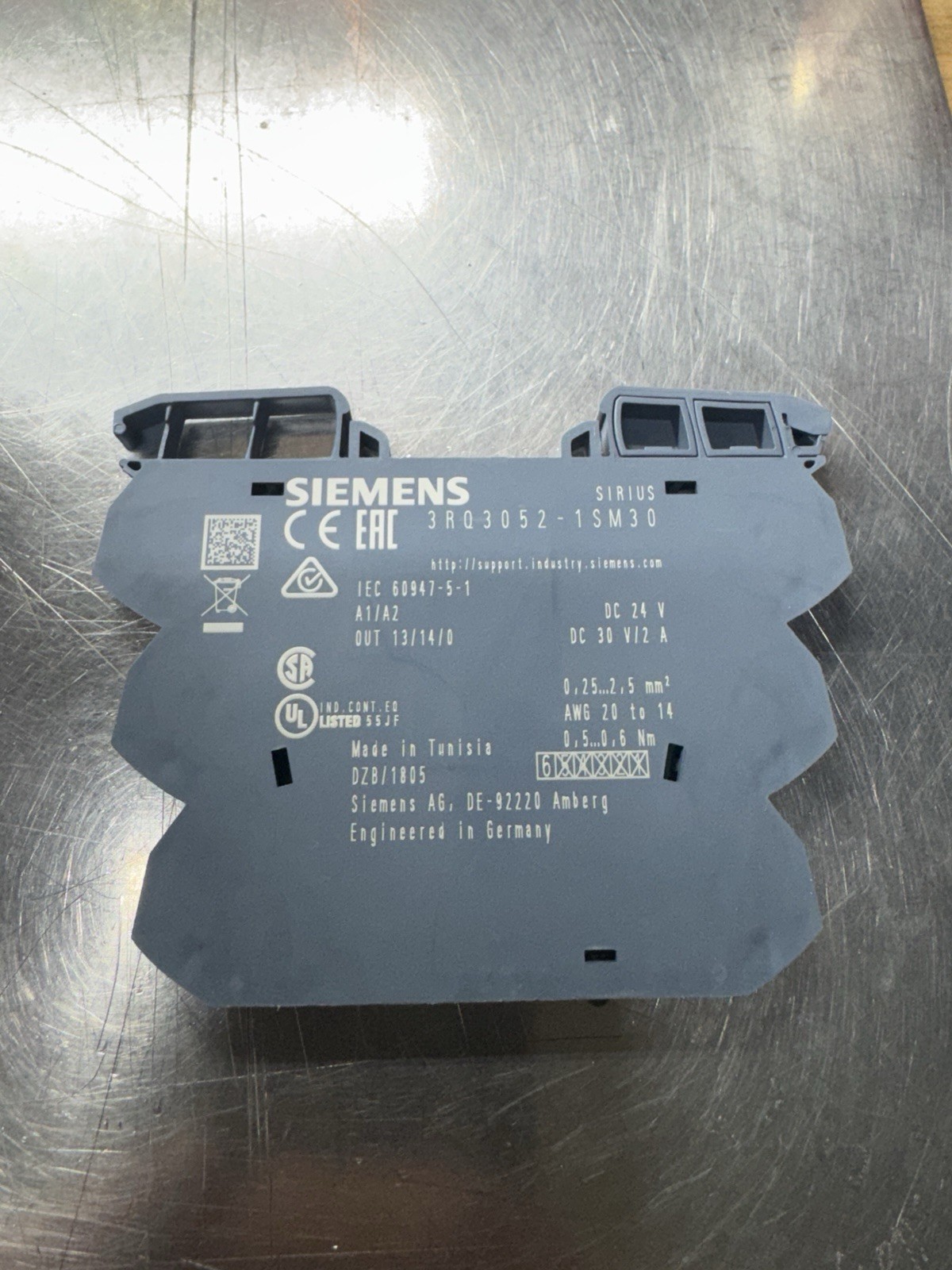 NEW 1 BOX OF 5 SIEMENS 3RQ3055-1SM30 3RQ3055-1SM30, , RETURNS OK NEW 1 BOX OF 5 SIEMENS 3RQ3055-1SM30 3RQ3055-1SM30, , RETURNS OK