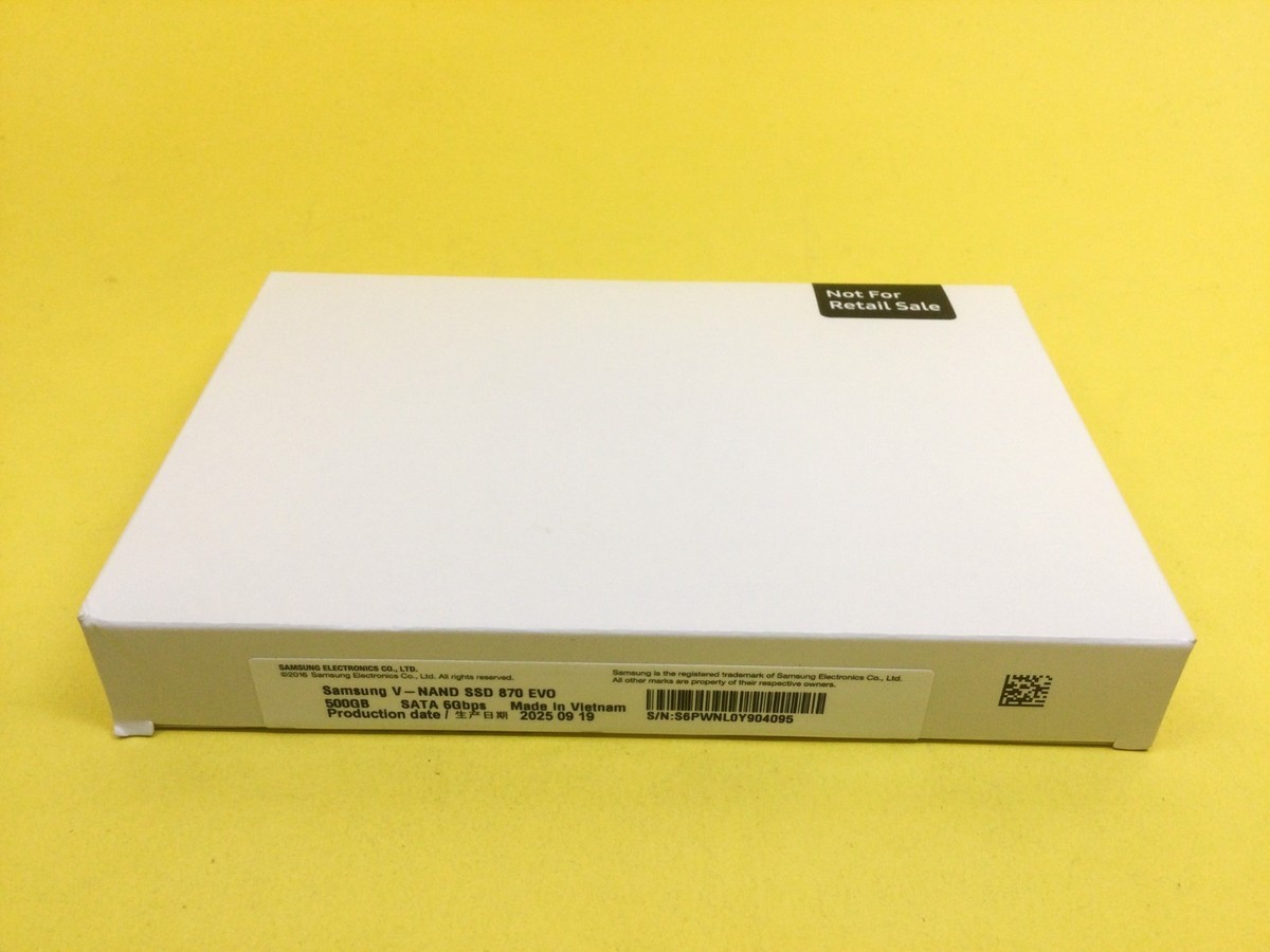 Samsung 870 EVO 500gb SSD Sealed Samsung 870 EVO 500gb SSD Sealed