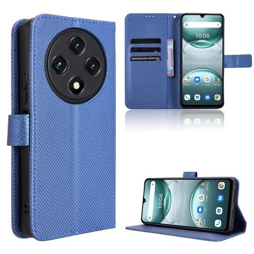 For Umidigi G100 / G100A Diamond Texture Leather Phone Case Cover Shell