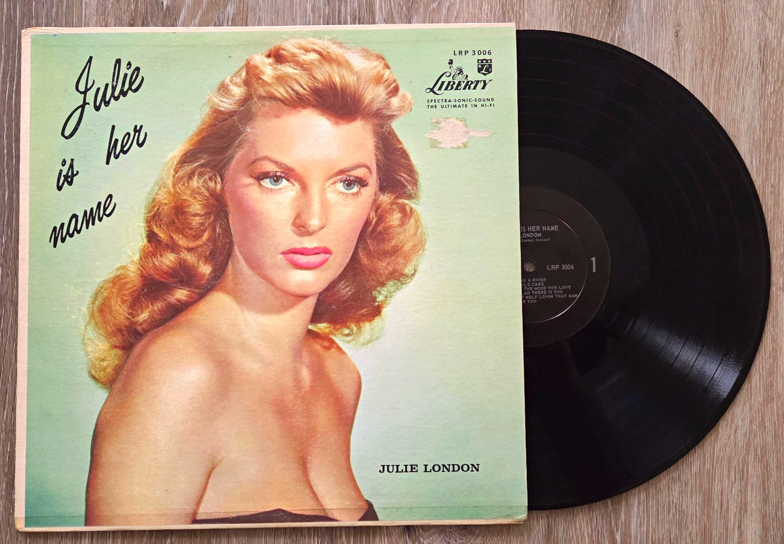 JULIE LONDON Julie Is Her Name LP Liberty Records DG Vinyl LRP 3006 JULIE LONDON Julie Is Her Name LP Liberty Records DG Vinyl LRP 3006