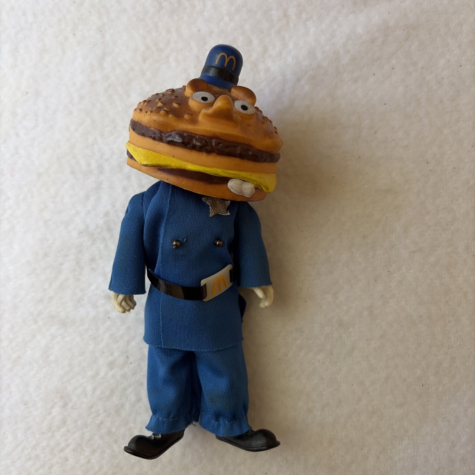 Remco Vintage McDonald\'s Officer Big Mac Figure 1970s 6-inch