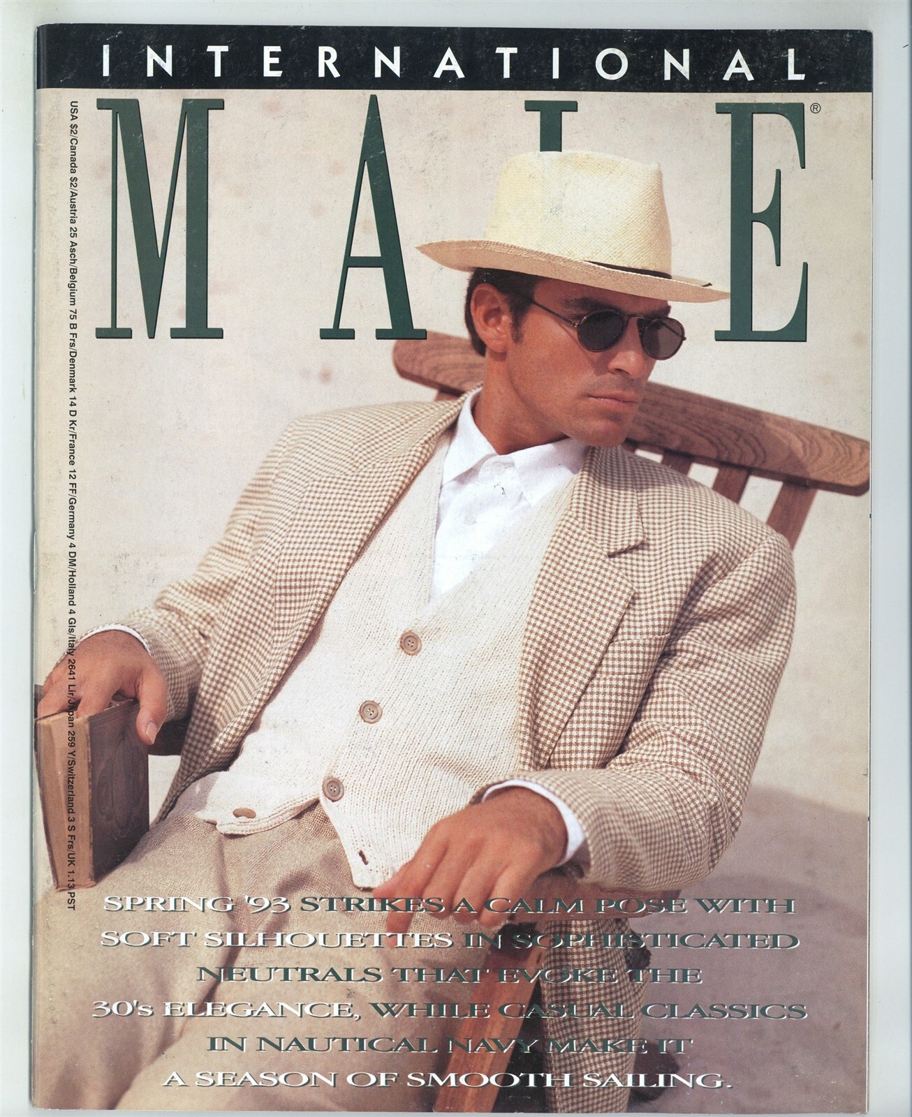 International Male Spring 1993 Sophisticated Men 52pgs Gay Style Catalog M25582 International Male Spring 1993 Sophisticated Men 52pgs Gay Style Catalog M25582