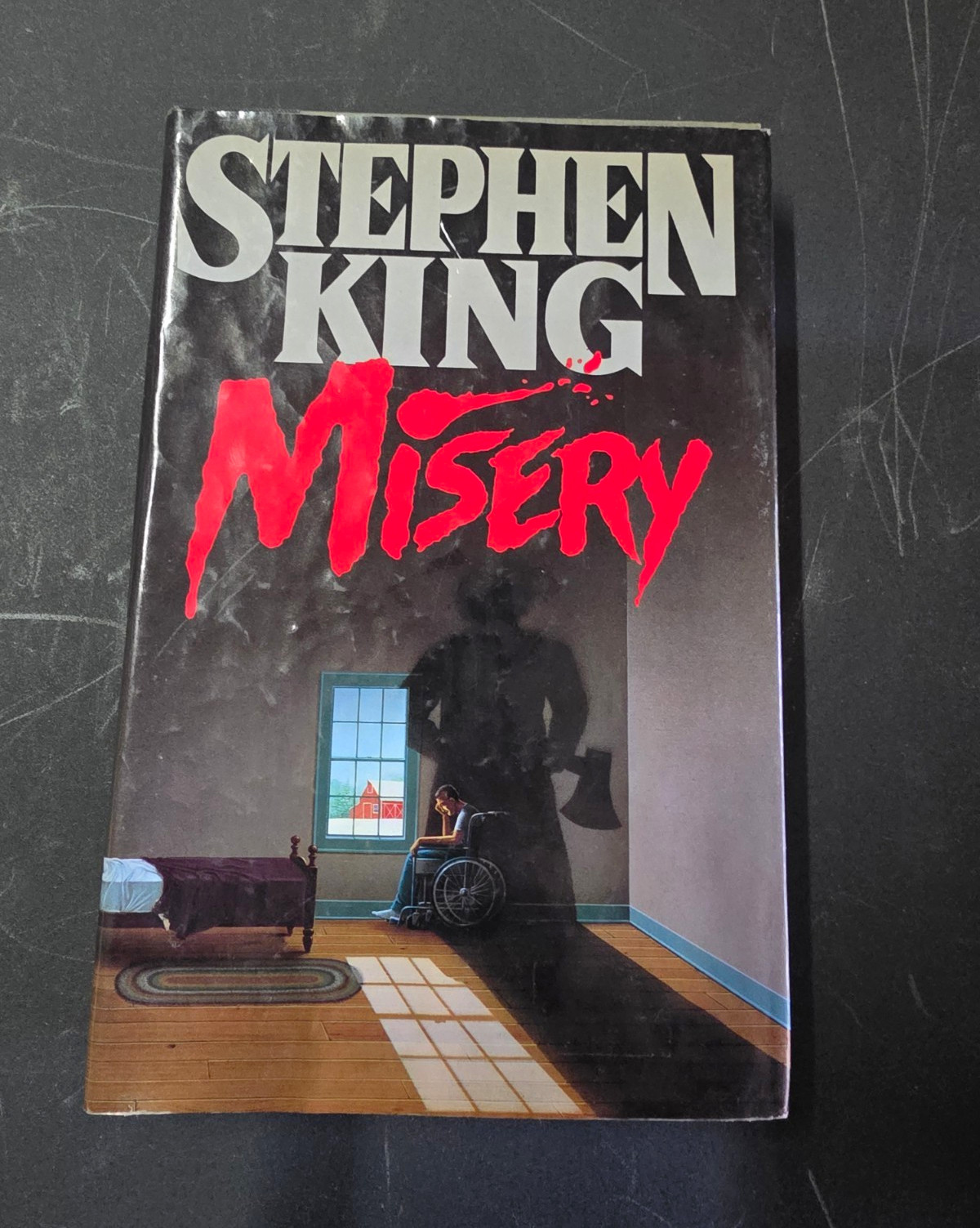 Stephen King – MISERY 1987 Viking First Edition / First Printing Hardcover 