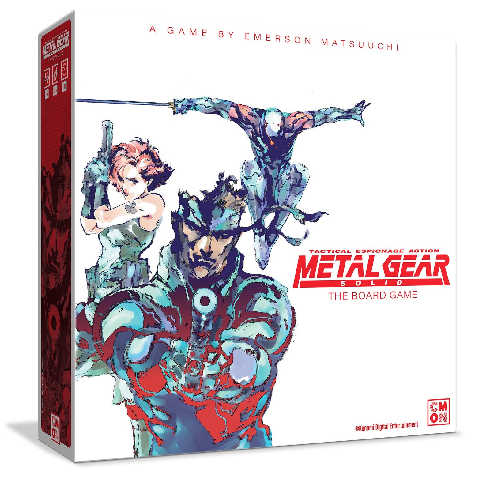 Metal Gear Solid The Board Game CMON CMNMGS001 Metal Gear Solid The Board Game CMON CMNMGS001