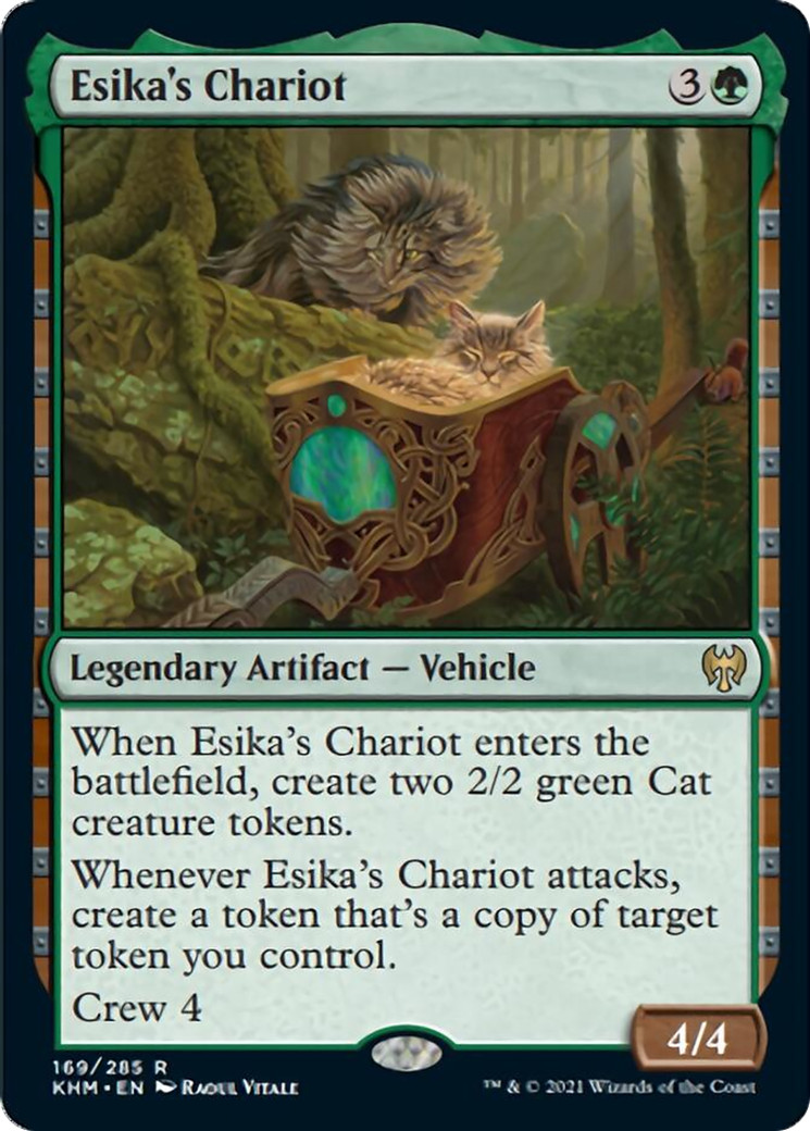 Esika's Chariot - X1 - Kaldheim - R169/285 - 4RCards