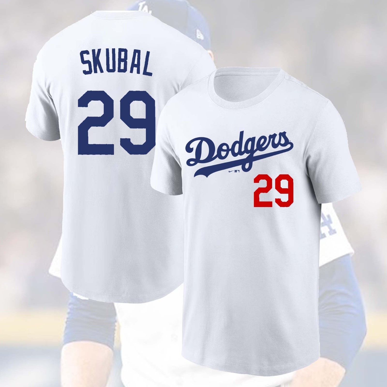 WELCOME - Tarik Skubal #29 Los Angeles Dodgers Team 2026 Player Name And Number WELCOME - Tarik Skubal #29 Los Angeles Dodgers Team 2026 Player Name And Number