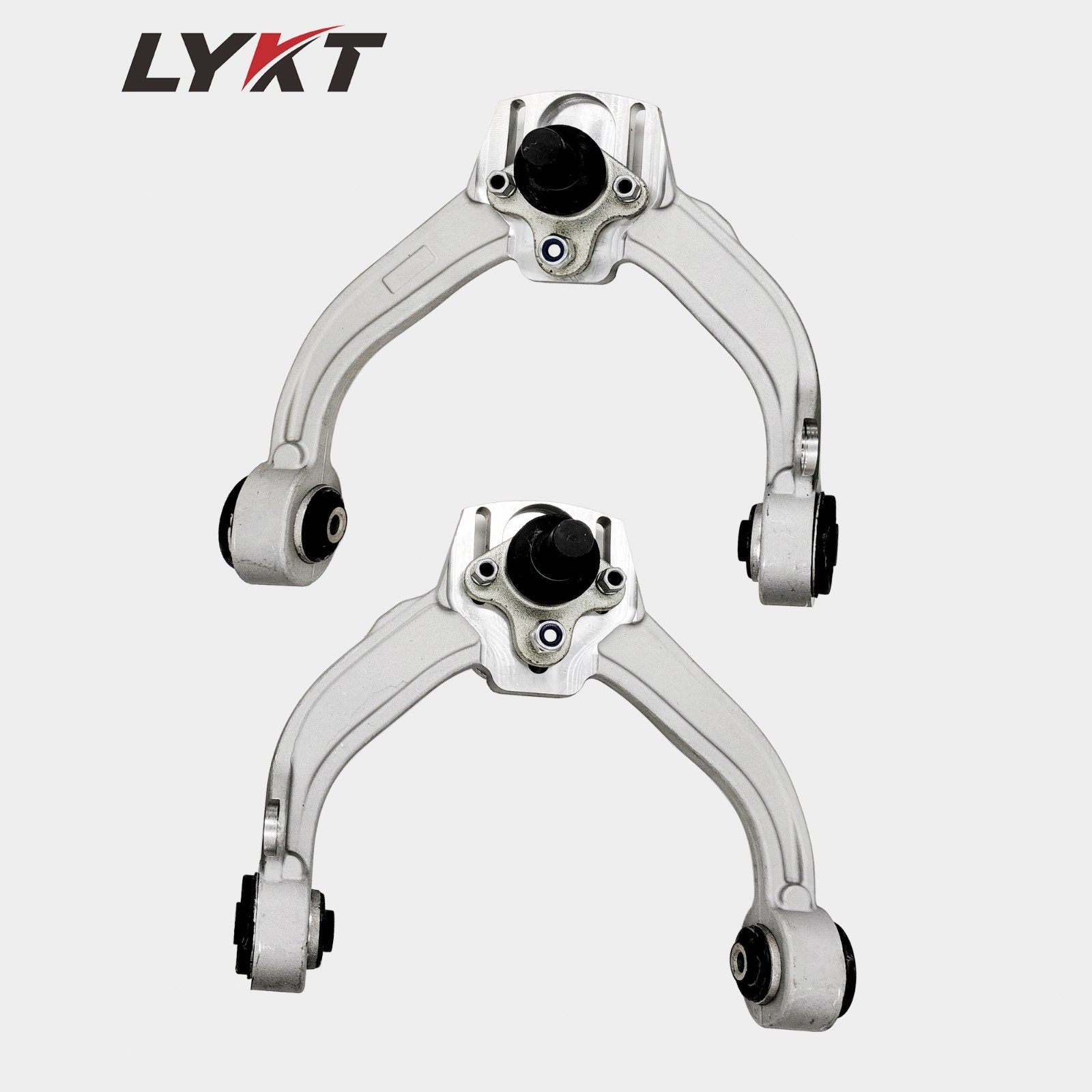 LYKT 2pcs Front Control Arms Adjustable Camber Kit for BMW 07-18 X5、08-19 X6