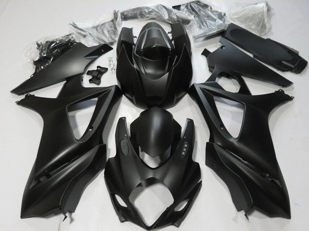Matte Black Fairing Kit Bodywork Set For SUZUKI GSXR1000 2007 2008 ABS Injection Matte Black Fairing Kit Bodywork Set For SUZUKI GSXR1000 2007 2008 ABS Injection