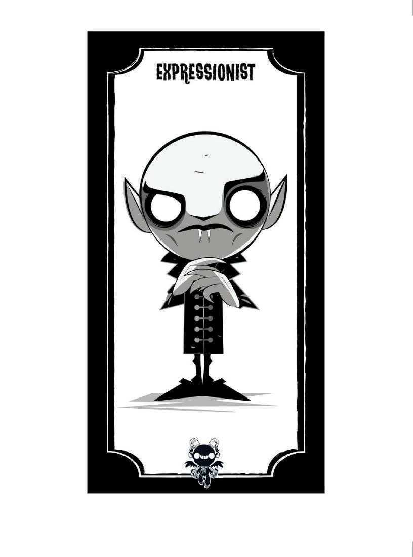 Juan Rubi Nosferatu Artist Proof Giclee 16.9 x 12.6 Vampire Print Signed w/ COA