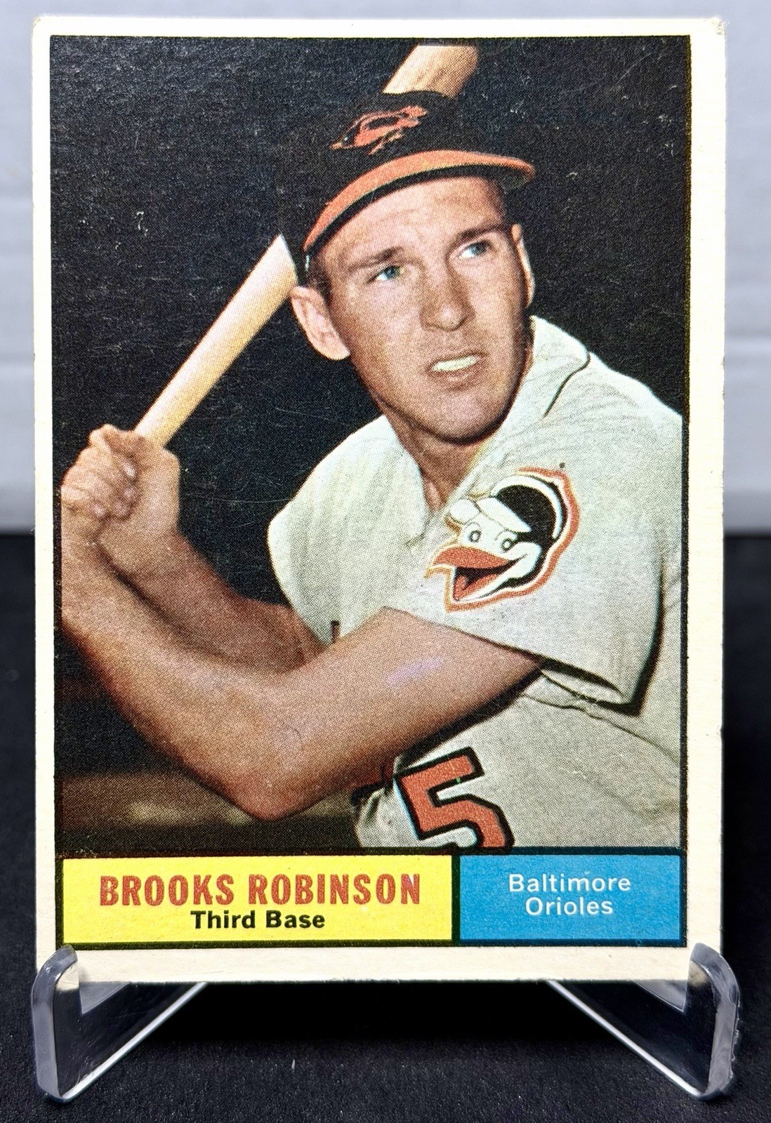 1961 Topps Brooks Robinson #10 Baltimore Orioles 💎HOF💎