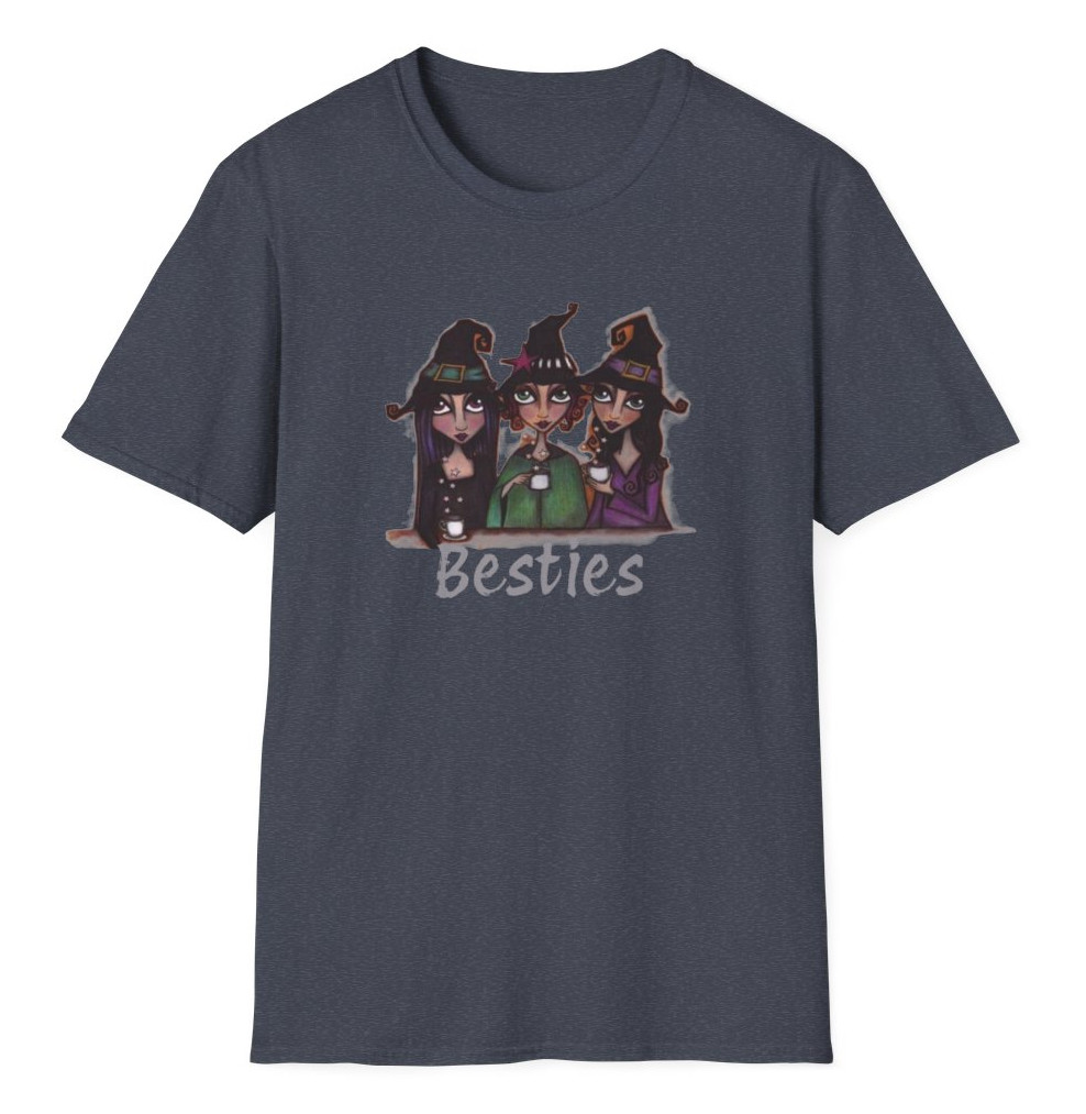 Witchy Besties T-Shirt/BFFs Tee Size 3X/XXX Large