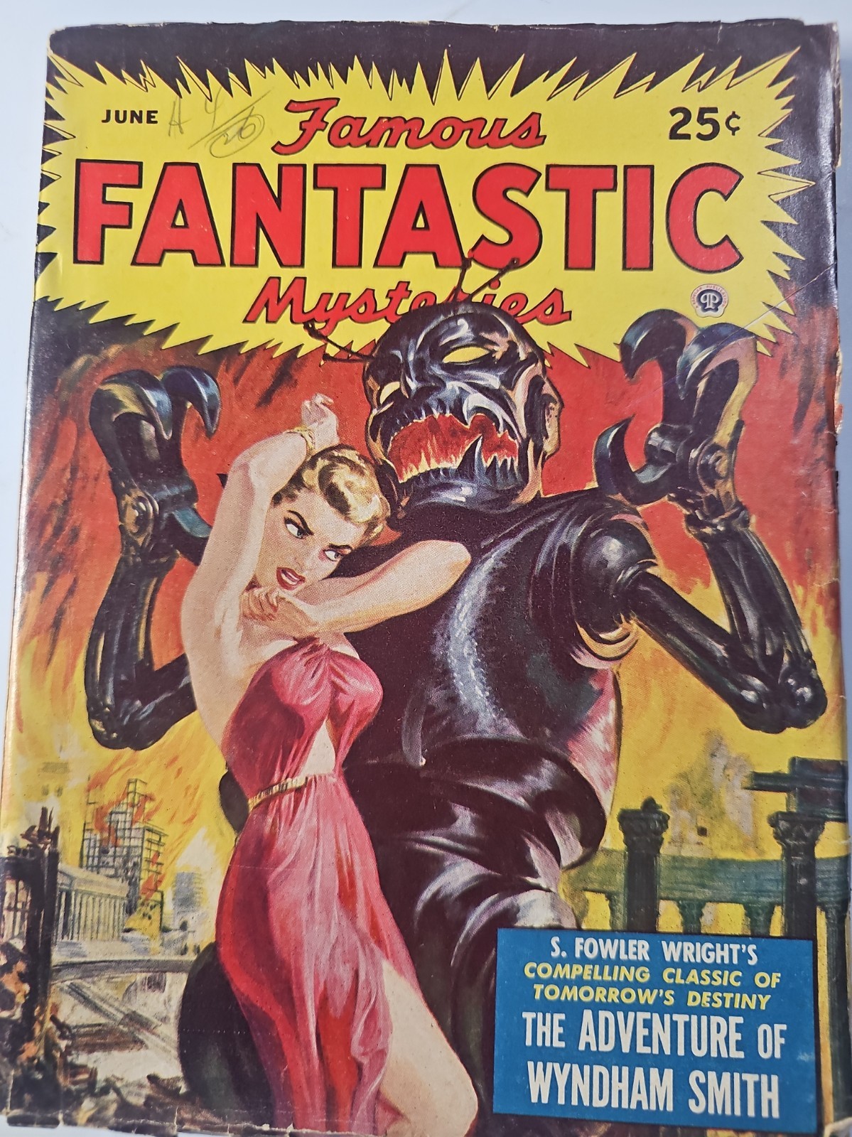 Famous Fantastic Mysteries Vol 11 No 5 June 1950