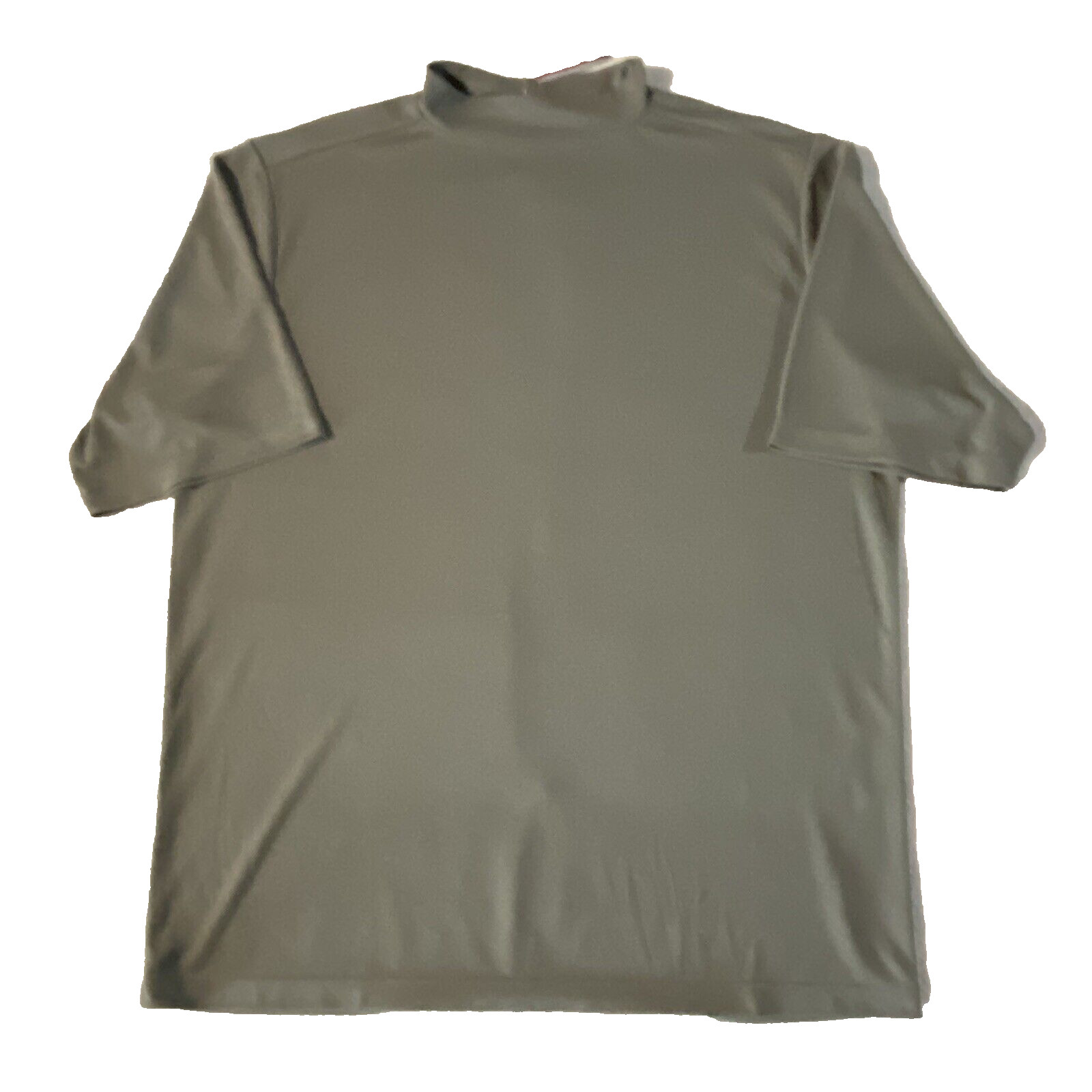 Golf Shirt TourMax Mens Pullover Gray Knit Performance Short Sleeve Size XL NEW