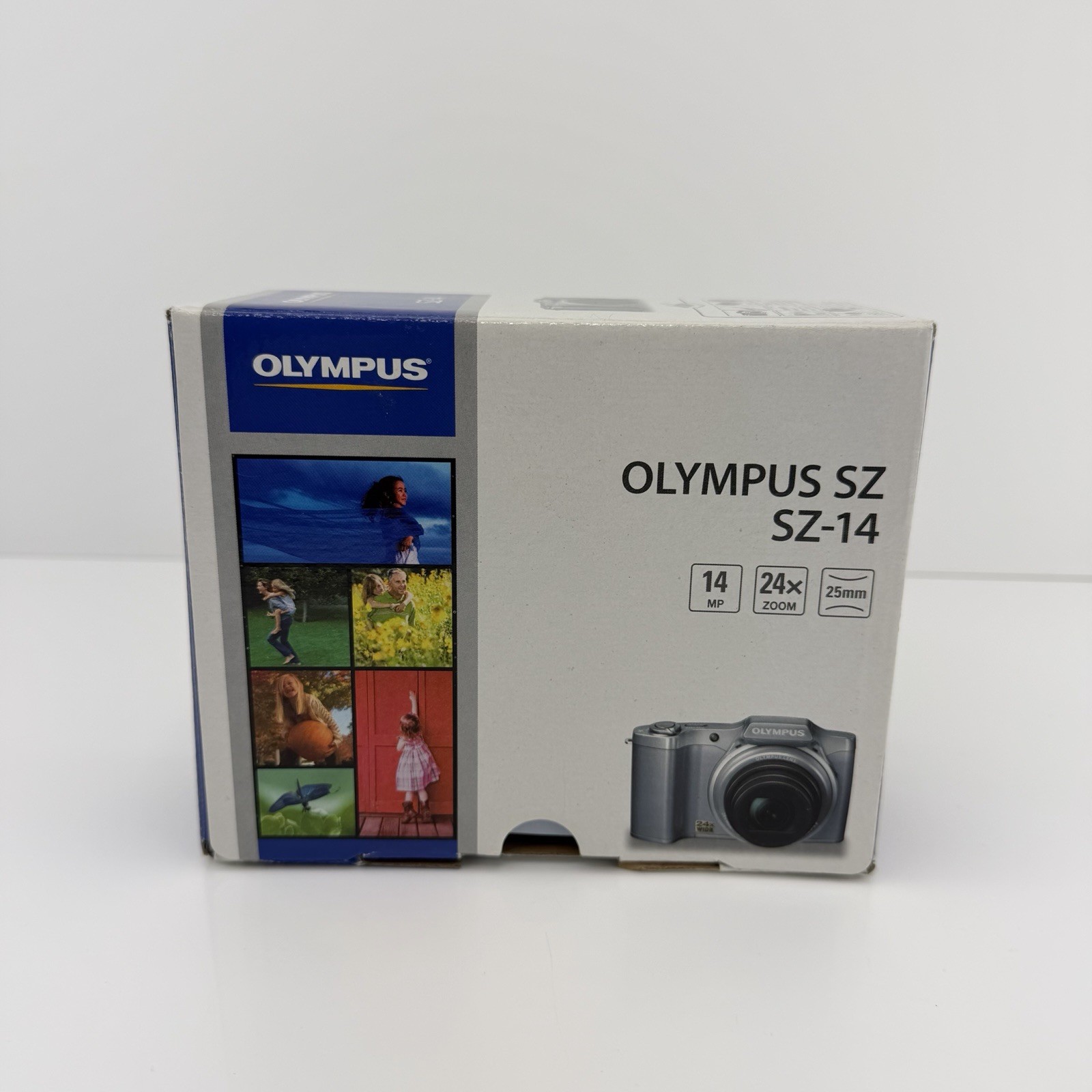 Olympus SZ-14 Compact Camera Red 14MP 24x Zoom 3.0\