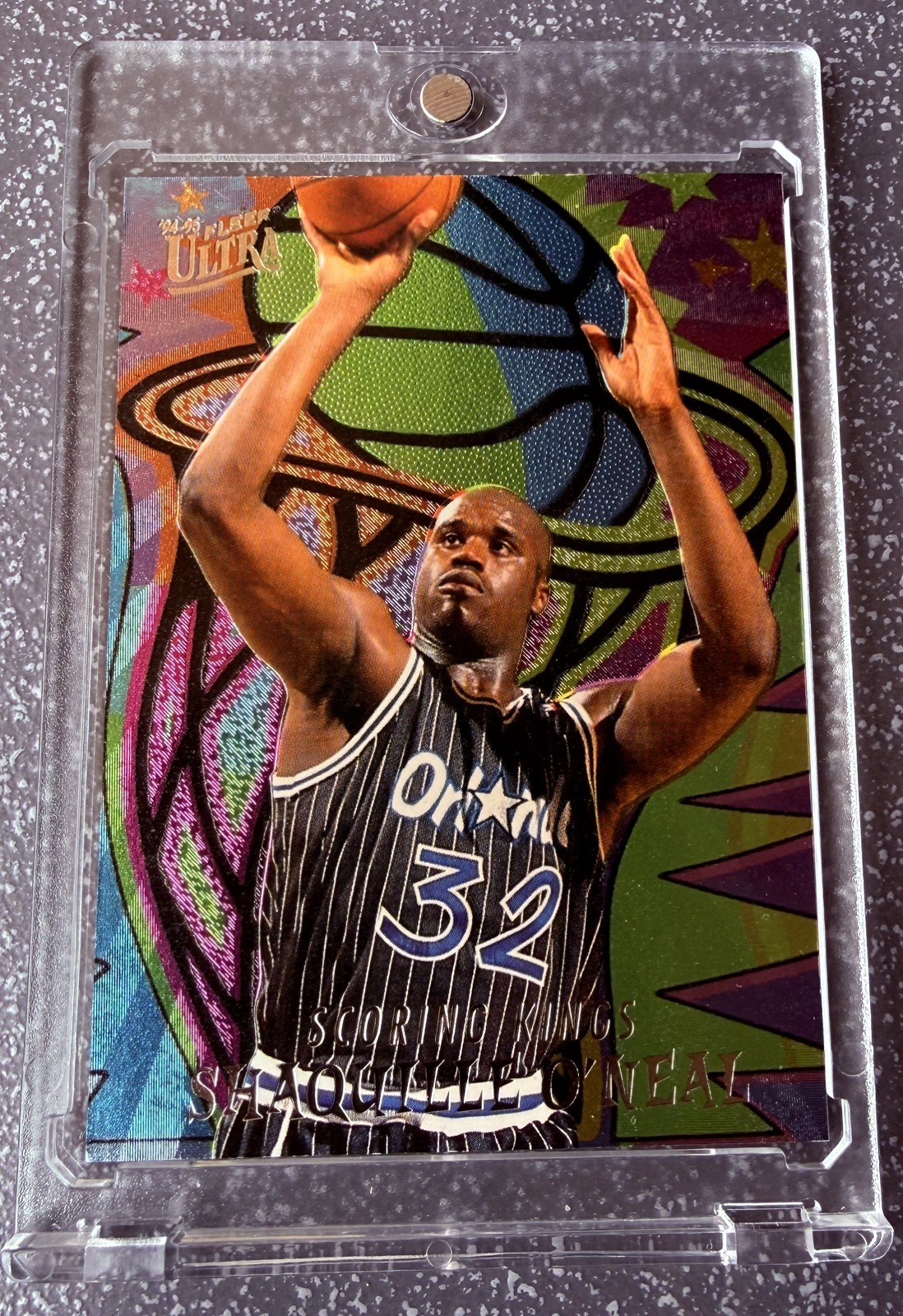 SHAQUILLE O'NEAL 1994-95 FLEER ULTRA SCORING KINGS 🔥 Beautiful card HOF SHAQUILLE O'NEAL 1994-95 FLEER ULTRA SCORING KINGS 🔥 Beautiful card HOF