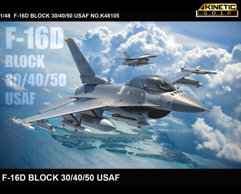 Kinetic K48105 1/48 F-16D Block 30 40 50 Viper Model Kit Hobby Build USAF Jet Kinetic K48105 1/48 F-16D Block 30 40 50 Viper Model Kit Hobby Build USAF Jet