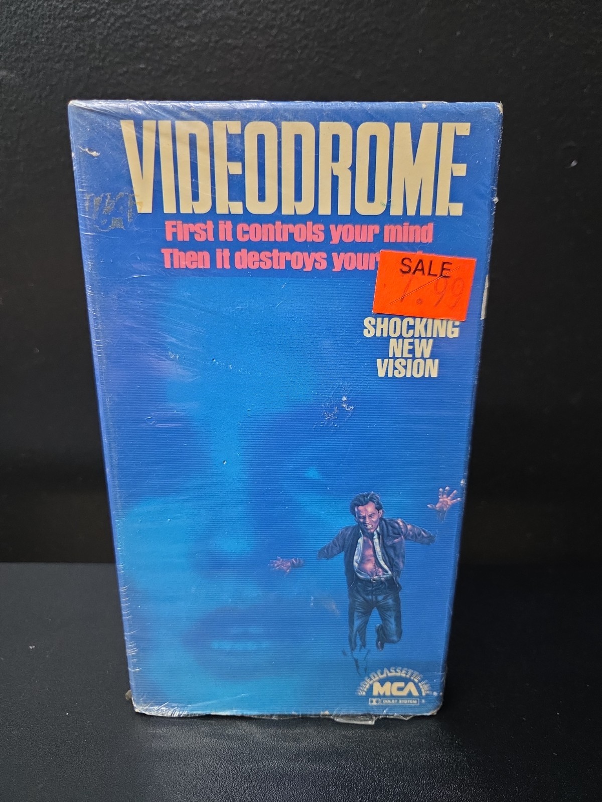 Videodrome VHS Early 'MCA Rainbow' Release W/Shrink EX RARE David Cronenberg Videodrome VHS Early 'MCA Rainbow' Release W/Shrink EX RARE David Cronenberg