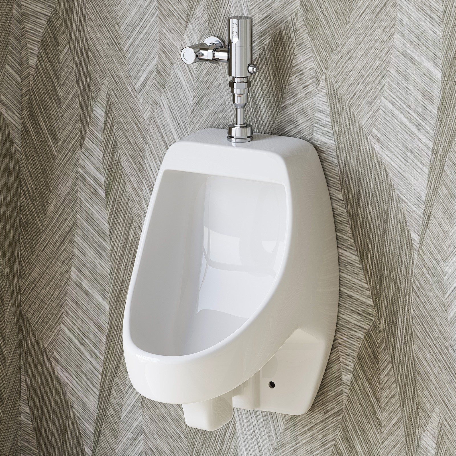 Universal Washout Top Spud Urinal with Siphon Jet Flush, 1.0 GPF High Efficiency Universal Washout Top Spud Urinal with Siphon Jet Flush, 1.0 GPF High Efficiency