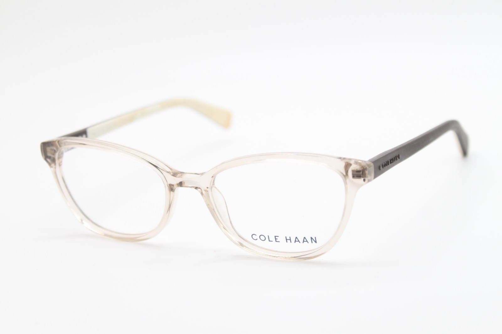 NEW COLE HAAN GRAND STUDIO CH5018 272 CRYSTAL TAUPE AUTHENTIC EYEGLASSES 51-17