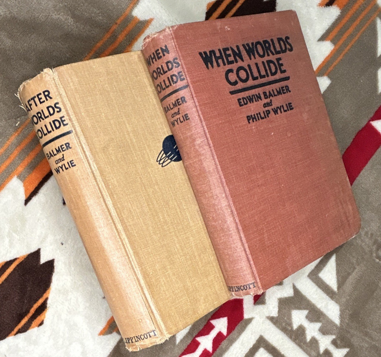 When Worlds Collide 1933 & After Worlds Collide 1934 Balmer Wylie 1st Ed Set