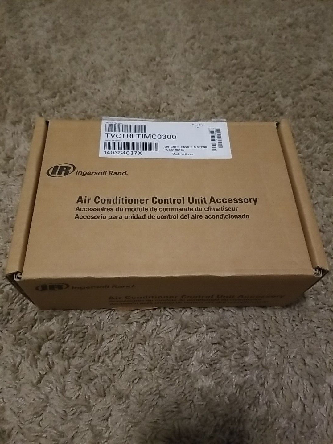 Trane OEM Ingersoll Rand  VRF/VRV Technician Programmer TVCTRLTIMC0300