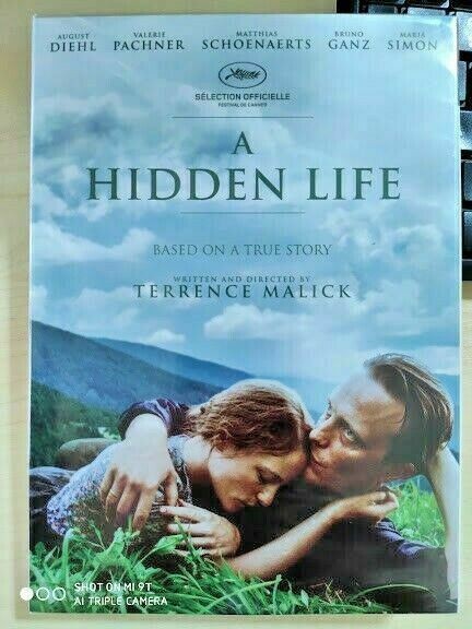 A Hidden Life (2019) DVD All/0 PAL - August Diehl, Bruno Ganz, WWII Drama