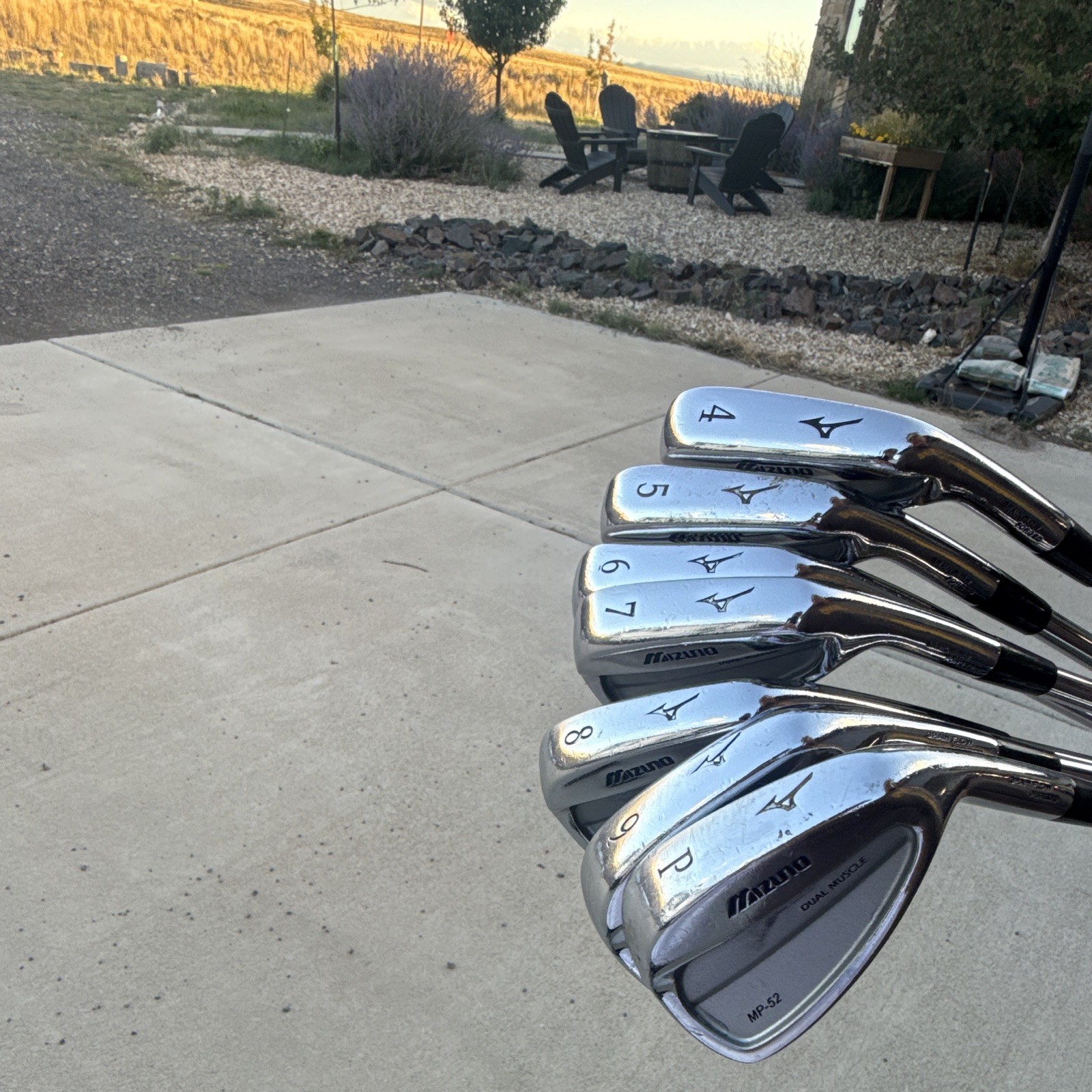 Mizuno MP-52 Dual Muscle Iron Set 4-PW Project X 5.5 Steel RH Mizuno MP-52 Dual Muscle Iron Set 4-PW Project X 5.5 Steel RH
