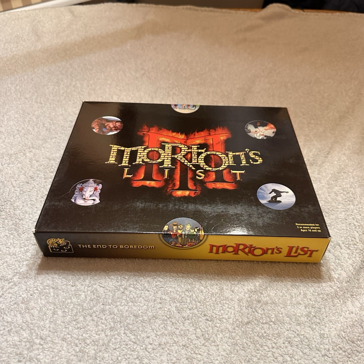Psychopathic Insane Clown Posse Morton's List Strategy Dice Game Complete Set