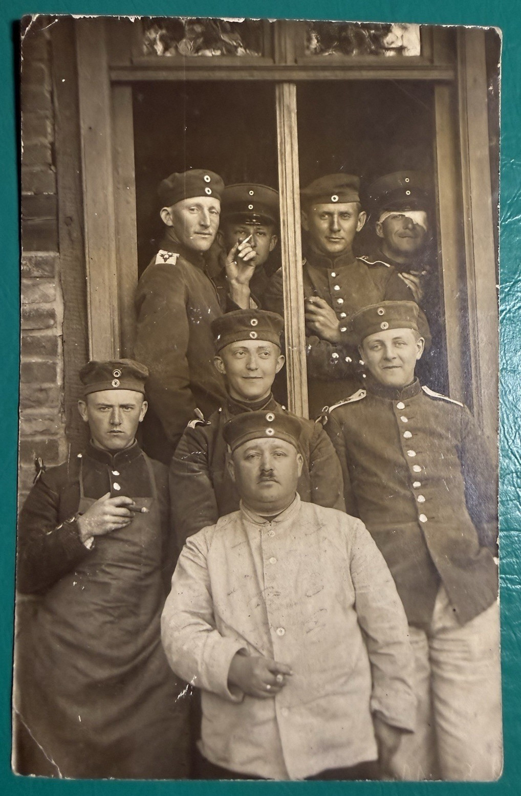 Germany 1916 WWI Original Imperial German Military Soldiers Postcard Germany 1916 WWI Original Imperial German Military Soldiers Postcard