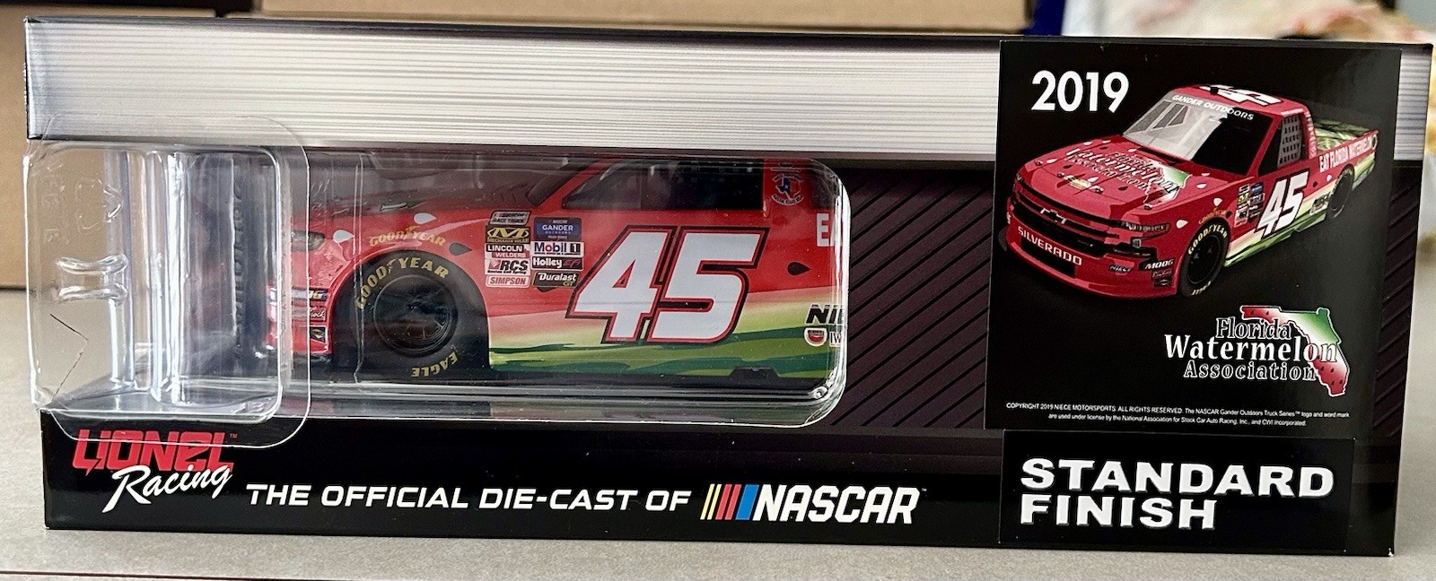 2019 Ross Chastain Watermelon Association Truck Niece Chevrolet 626 Made NASCAR 2019 Ross Chastain Watermelon Association Truck Niece Chevrolet 626 Made NASCAR