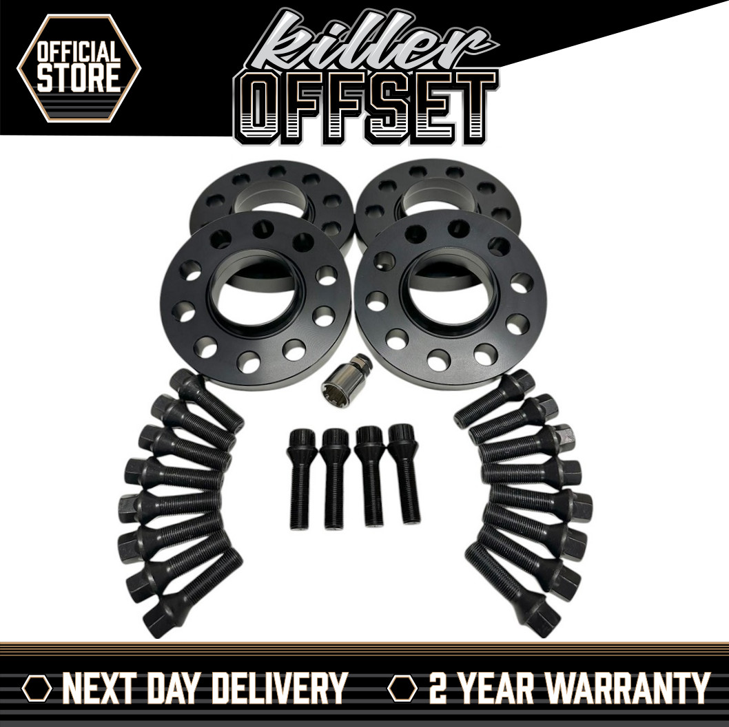 Killer Offset 10mm 15mm Wheel Spacers 5x120 72.6 BMW Z3 Z4 E85 1996-2016