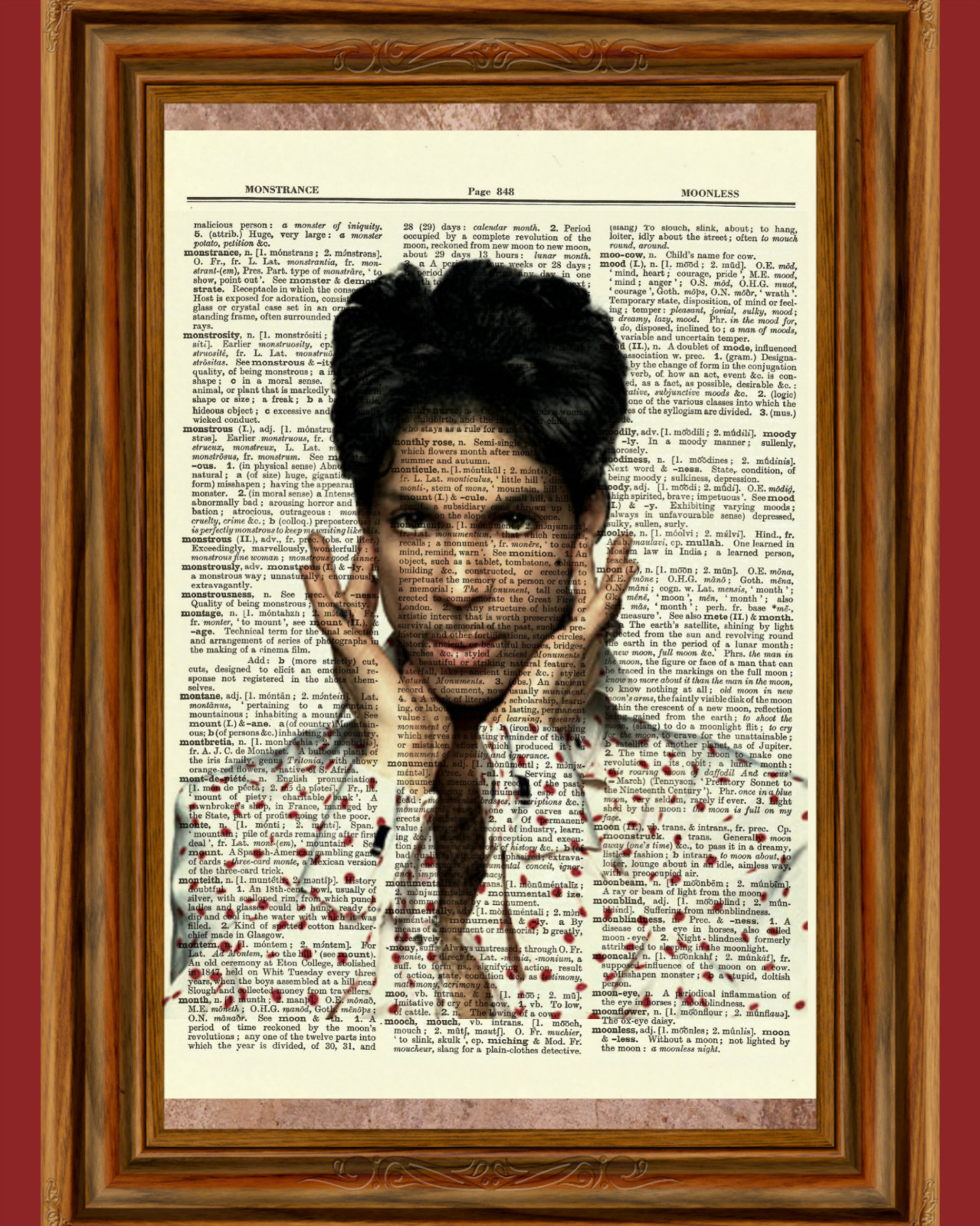 Prince Dictionary Art Print Book Picture Poster Musician Artist Formerly Known 