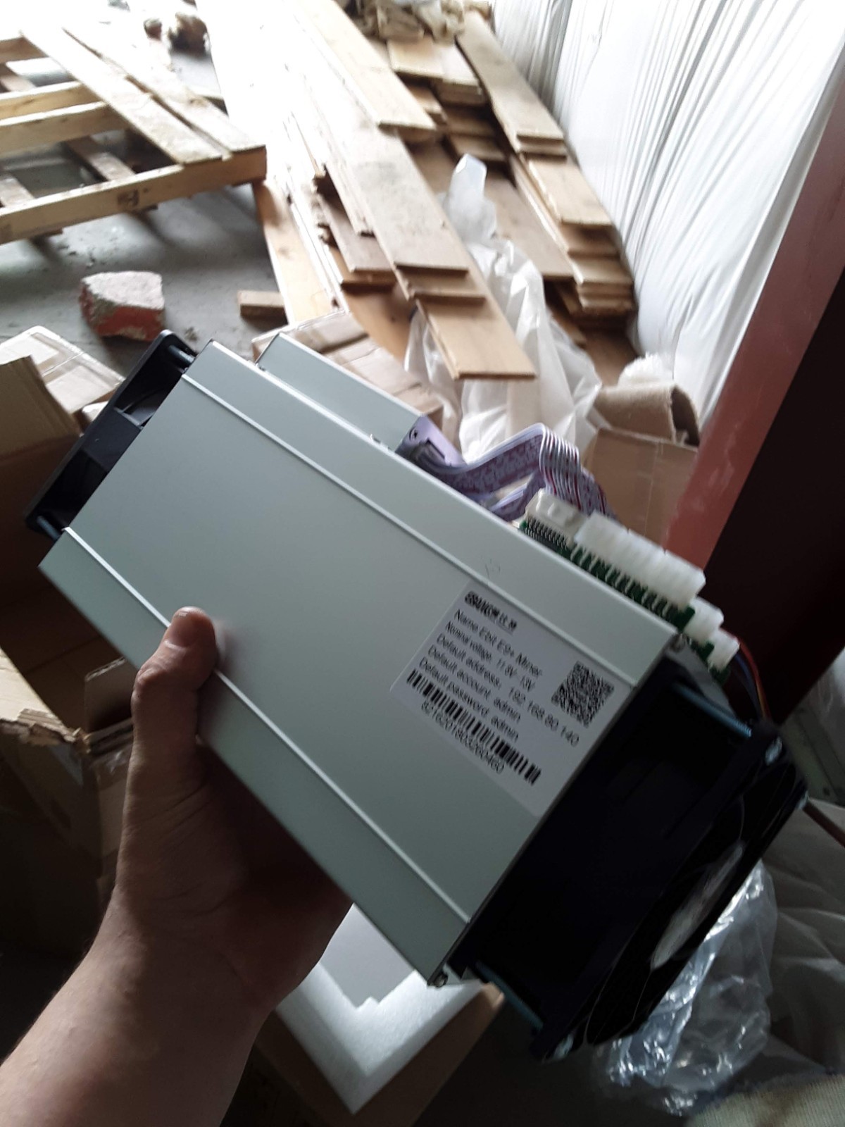 New Bitcoin ASIC Crypto Miner Ebit Ebang E9+ Space Heater Not Antminer S9 S19 New Bitcoin ASIC Crypto Miner Ebit Ebang E9+ Space Heater Not Antminer S9 S19