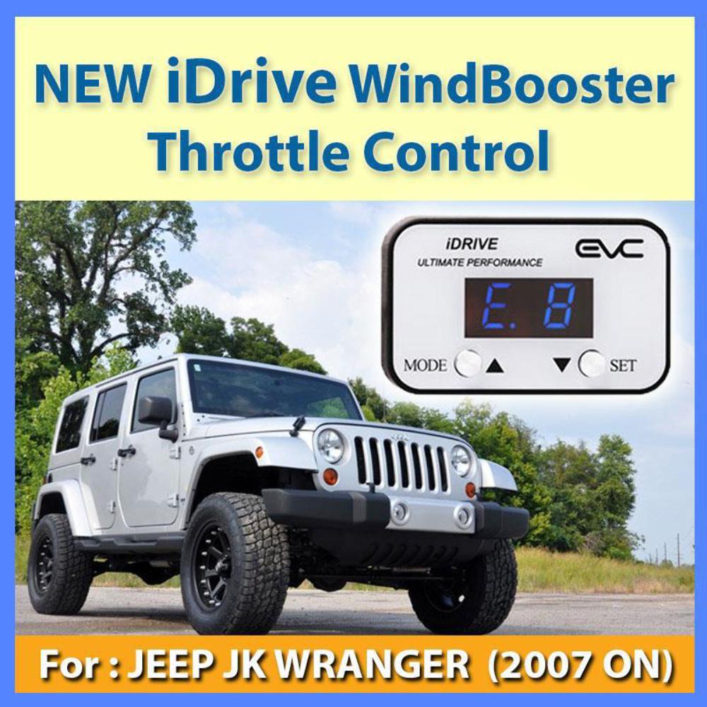 NEW IDRIVE WINDBOOSTER THROTTLE CONTROL for JEEP JK WRANGER 2007 ON