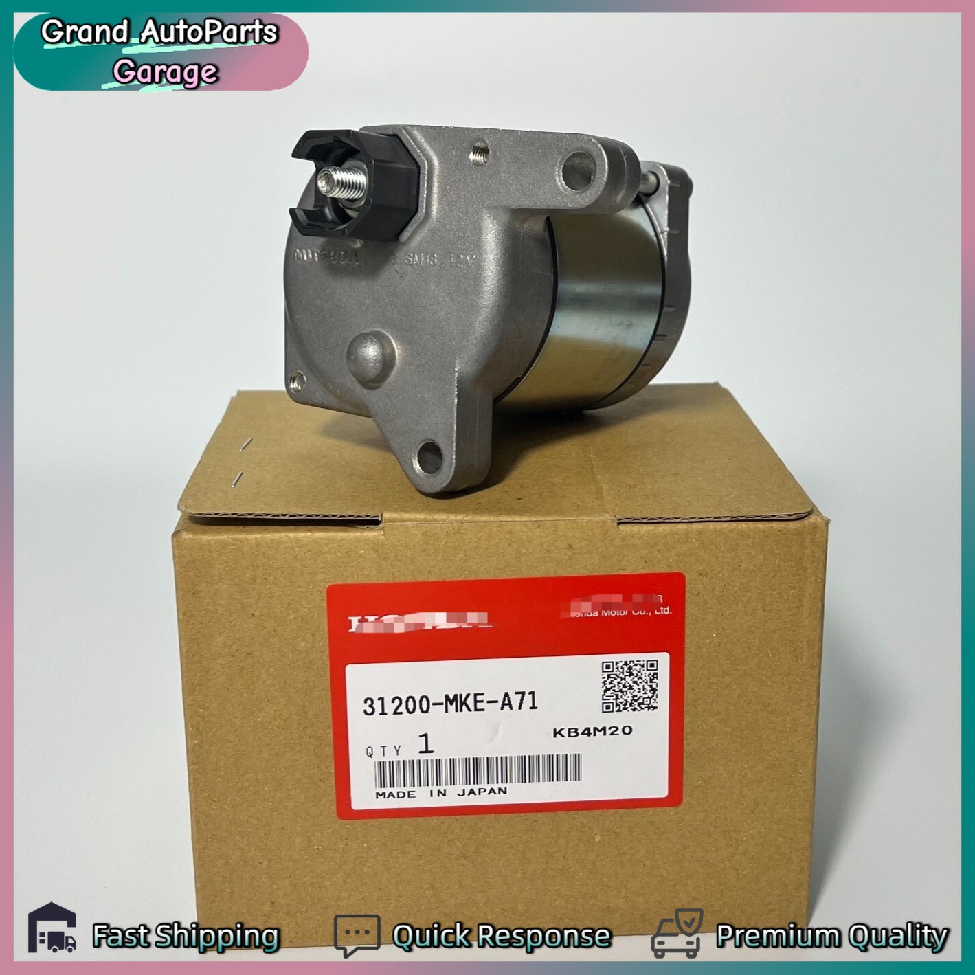 NEW authentic product Honda STARTER MOTOR ASSY - 31200-MKE-A71 New 31200-MKE-A71 NEW authentic product Honda STARTER MOTOR ASSY - 31200-MKE-A71 New 31200-MKE-A71