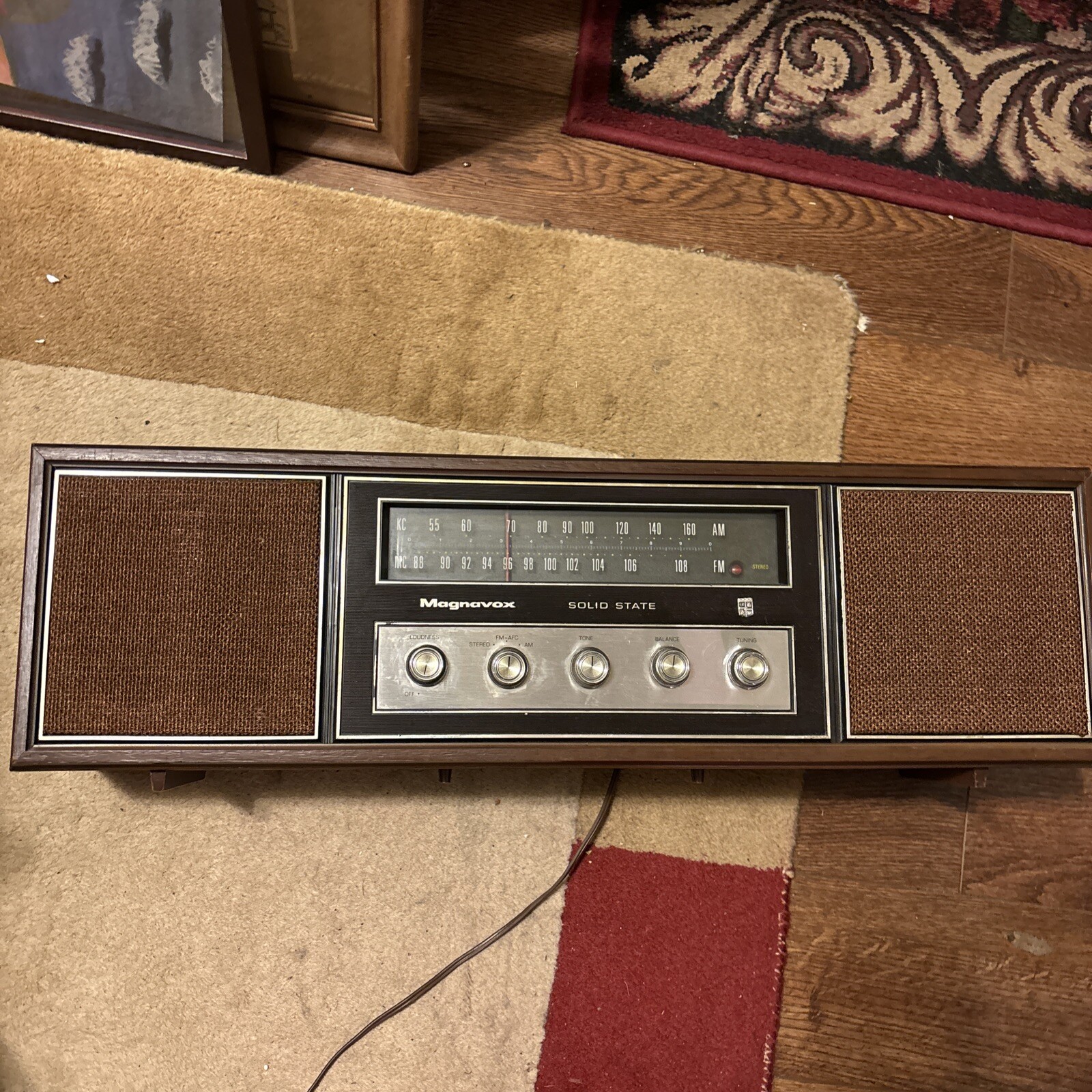Magnavox Solid State 1FM031 Stereo Radio AM/FM Magnavox Solid State 1FM031 Stereo Radio AM/FM