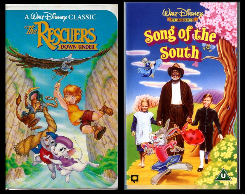 Rare Disney Videos - The Rescuers Down Under & Song Of The South Rare Disney Videos - The Rescuers Down Under & Song Of The South