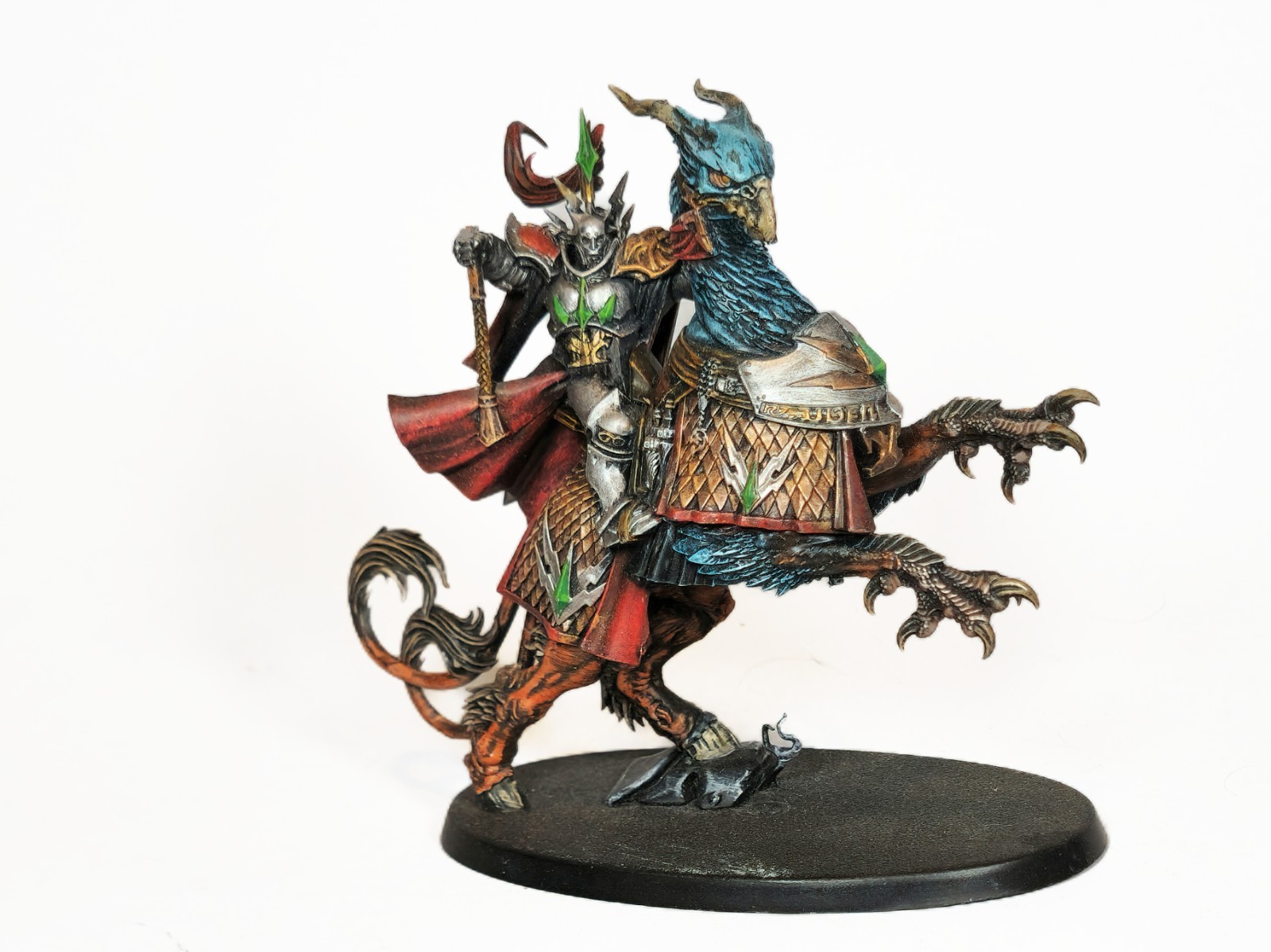 Warhammer Age of Sigmar Stormcast Eternals Lord Arcanum on Gryph Charger Painted