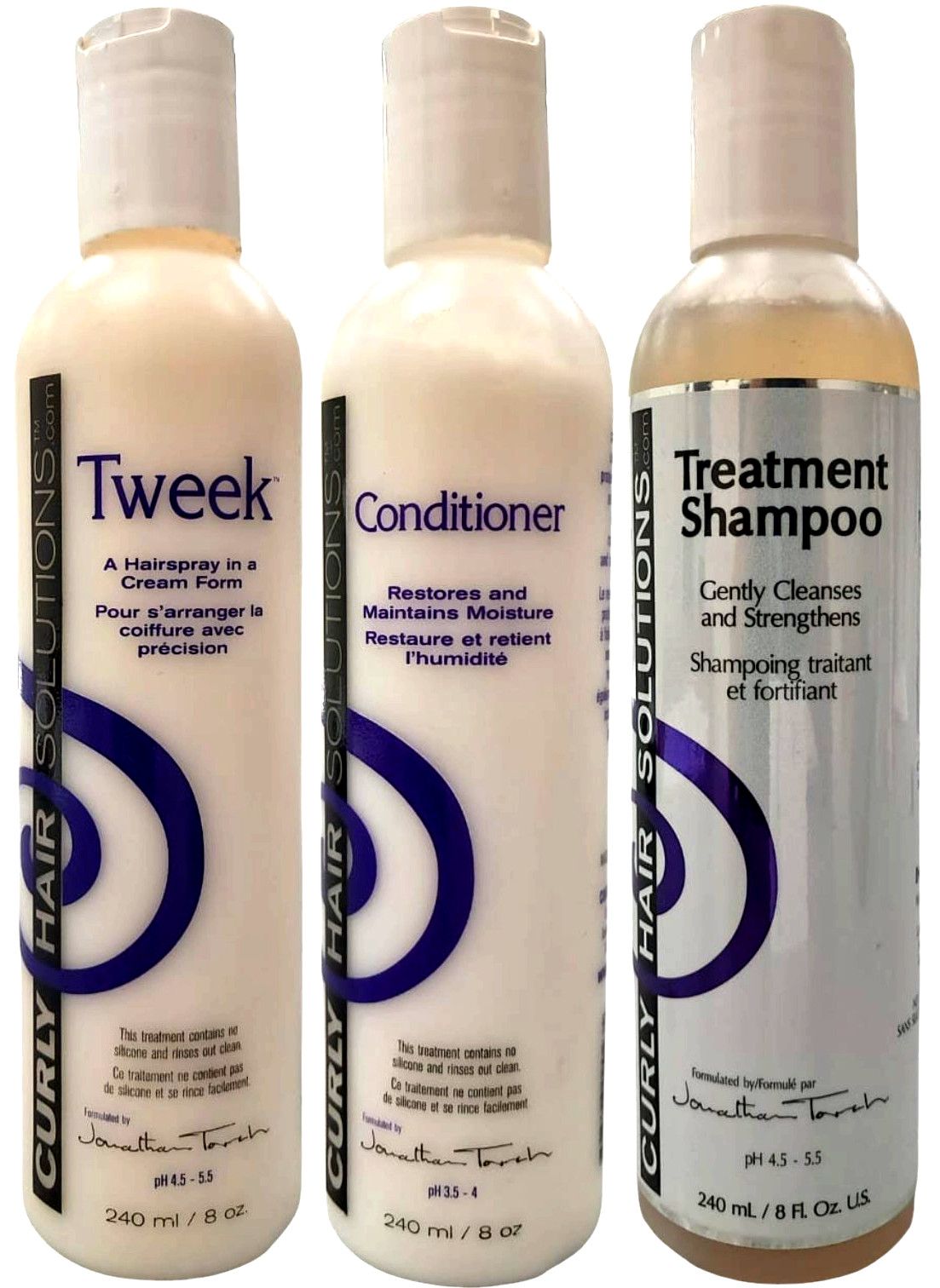 Curl Keeper Treatment Shampoo & Conditioner & Solutions Tweek Pack of 3 Curl Keeper Treatment Shampoo & Conditioner & Solutions Tweek Pack of 3