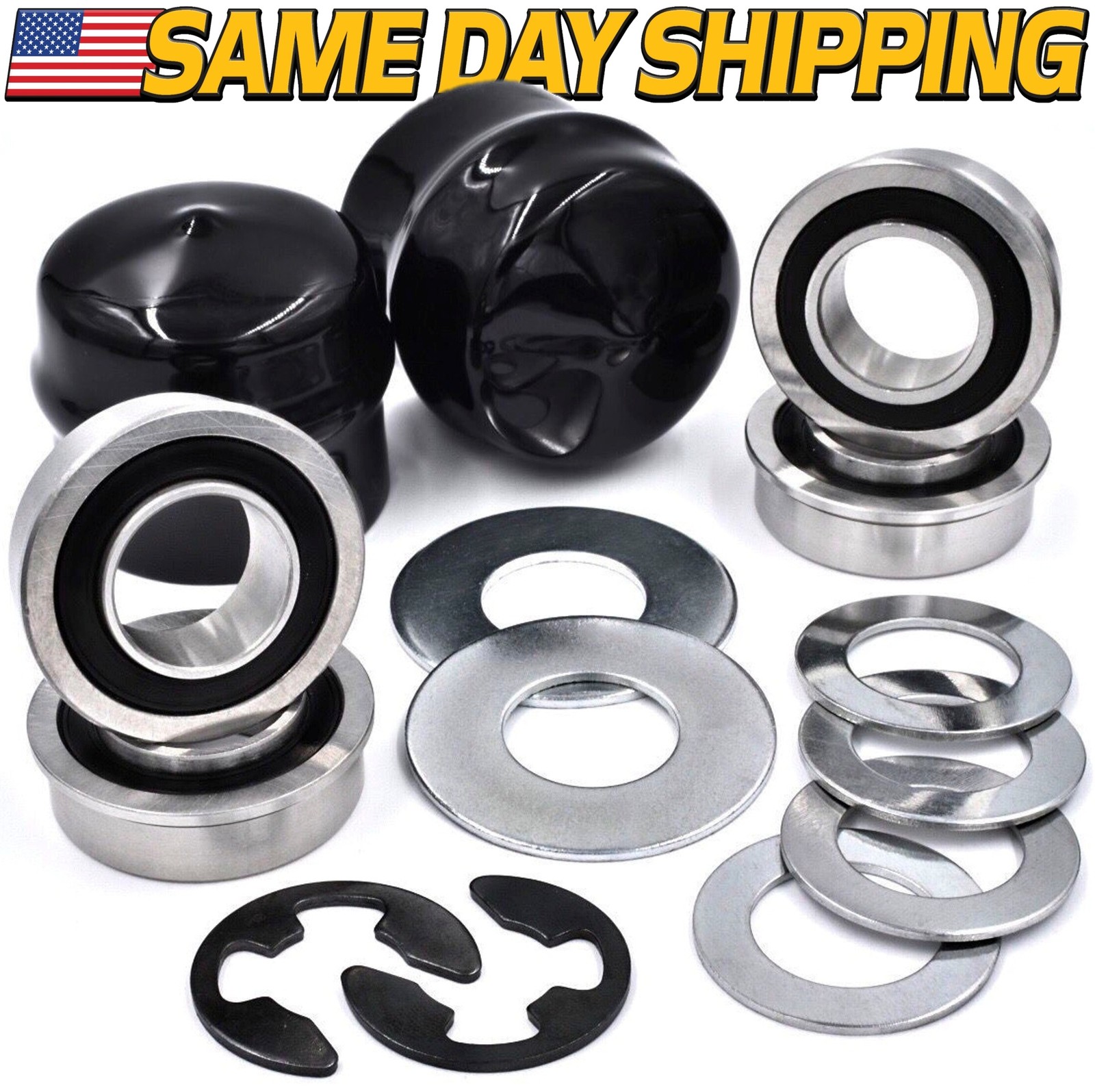 Front Wheel Bushing to Bearing Conversion Kit fits 532009040 9040H Husqvarna Front Wheel Bushing to Bearing Conversion Kit fits 532009040 9040H Husqvarna