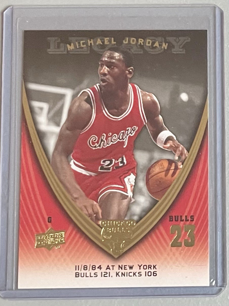 Micheal Jordan 2008-09 Upper Deck Michael Jordan Legacy Collection #7