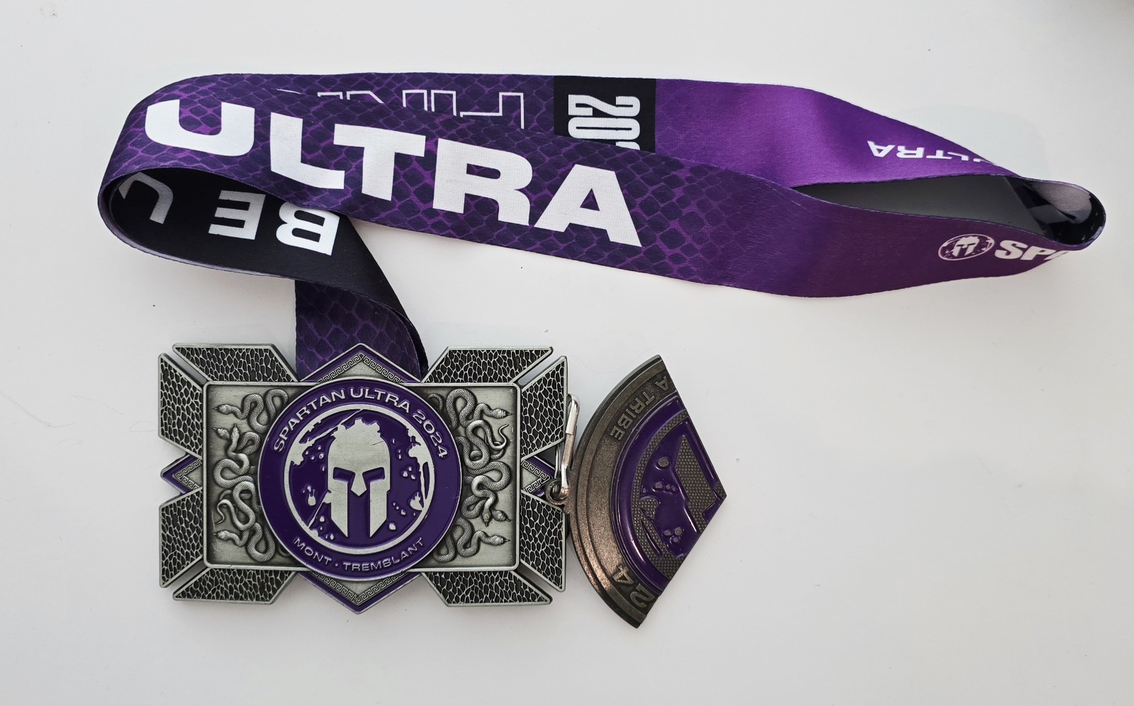 Spartan Race - 2024 Ultra Belt Buckle with Wedge - Mont-Tremblant, Canada Spartan Race - 2024 Ultra Belt Buckle with Wedge - Mont-Tremblant, Canada
