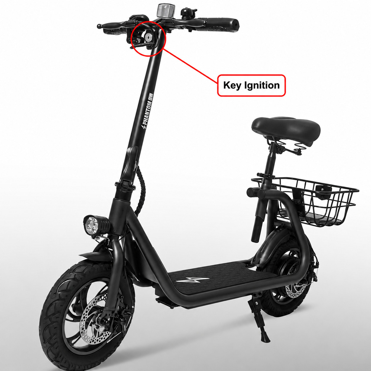 Phantom R1/R1 Pro Electric Seated Scooter Universal Replacement Keys (Set Of 2) Phantom R1/R1 Pro Electric Seated Scooter Universal Replacement Keys (Set Of 2)