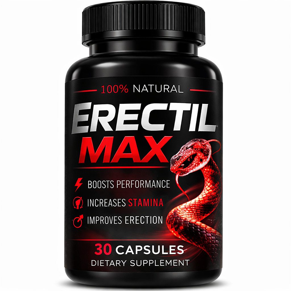 Erectil Max Capsules 30 Caps – Men\'s Vitality & Performance Support